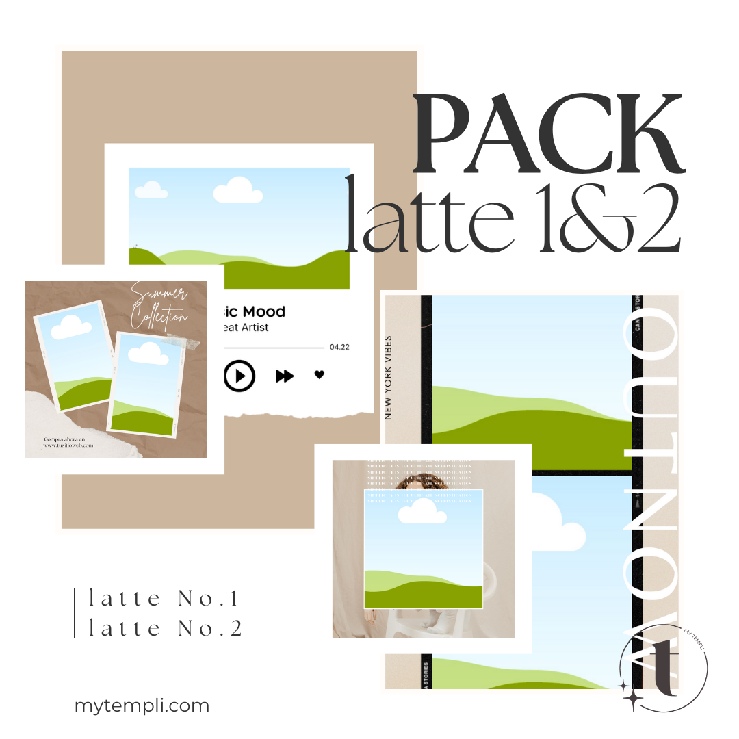 pack latte #1 #2