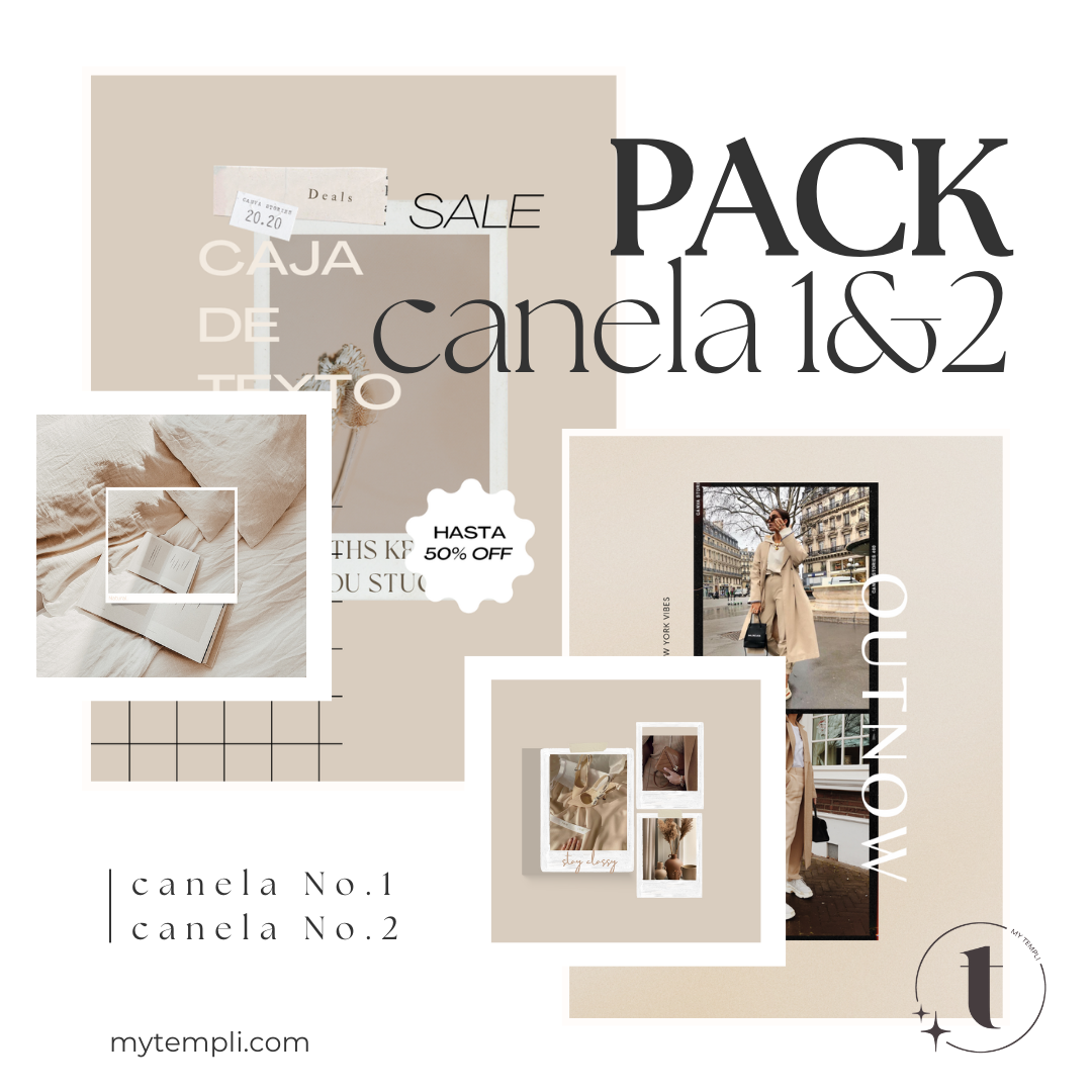 pack canela #1 #2